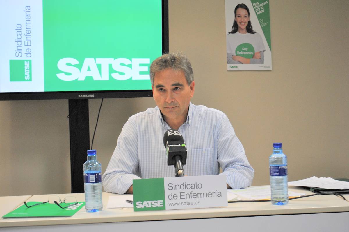 Manuel Cascos, presidente de Satse.